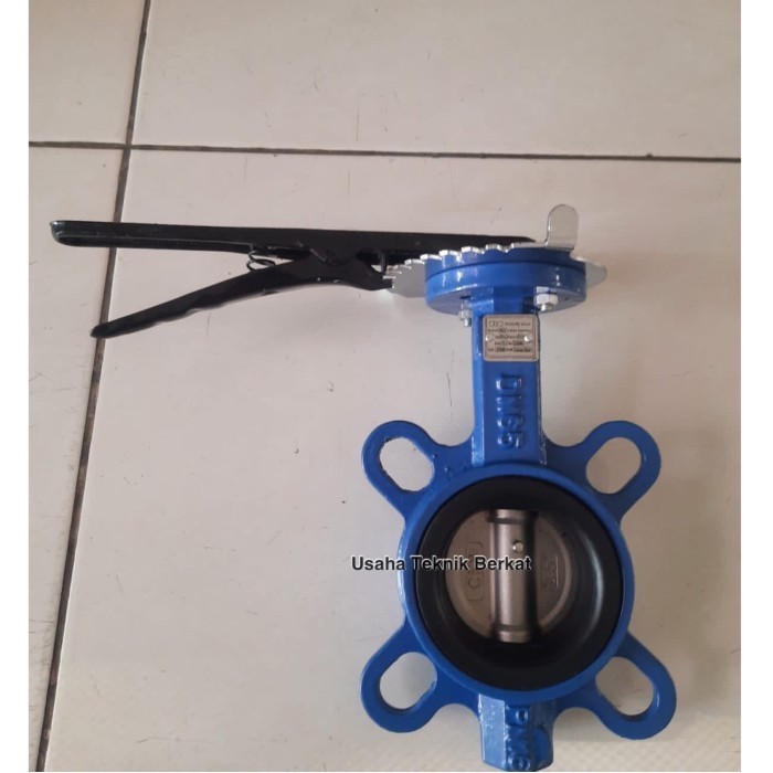 ✅Termurah Butterfly Valve Cast Iron Besi Type Flange 4 Inch Berkualitas