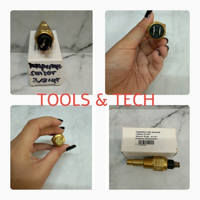 ✨COD Vdo Water Temperatur Sensor 3/8Inch / Temperatur Terbatas