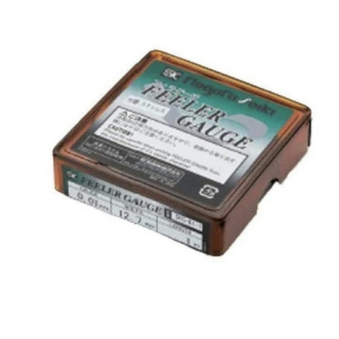 ✨Baru Feeler Gauge Sfg-01-1 0.01Mm X 1M Niigata Seiki Sk Japan Feeler Gage Terbaru