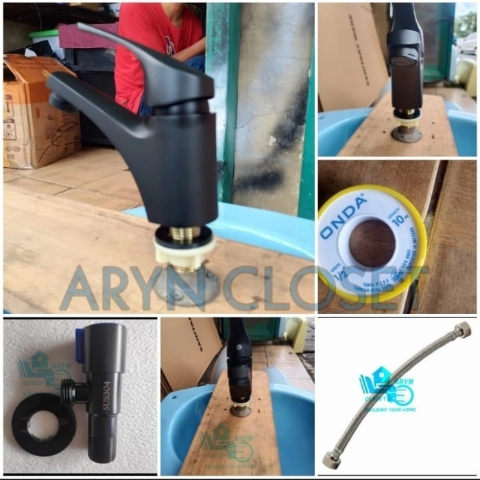 ✨New Kran Wastafel Model Toto Black Diskon