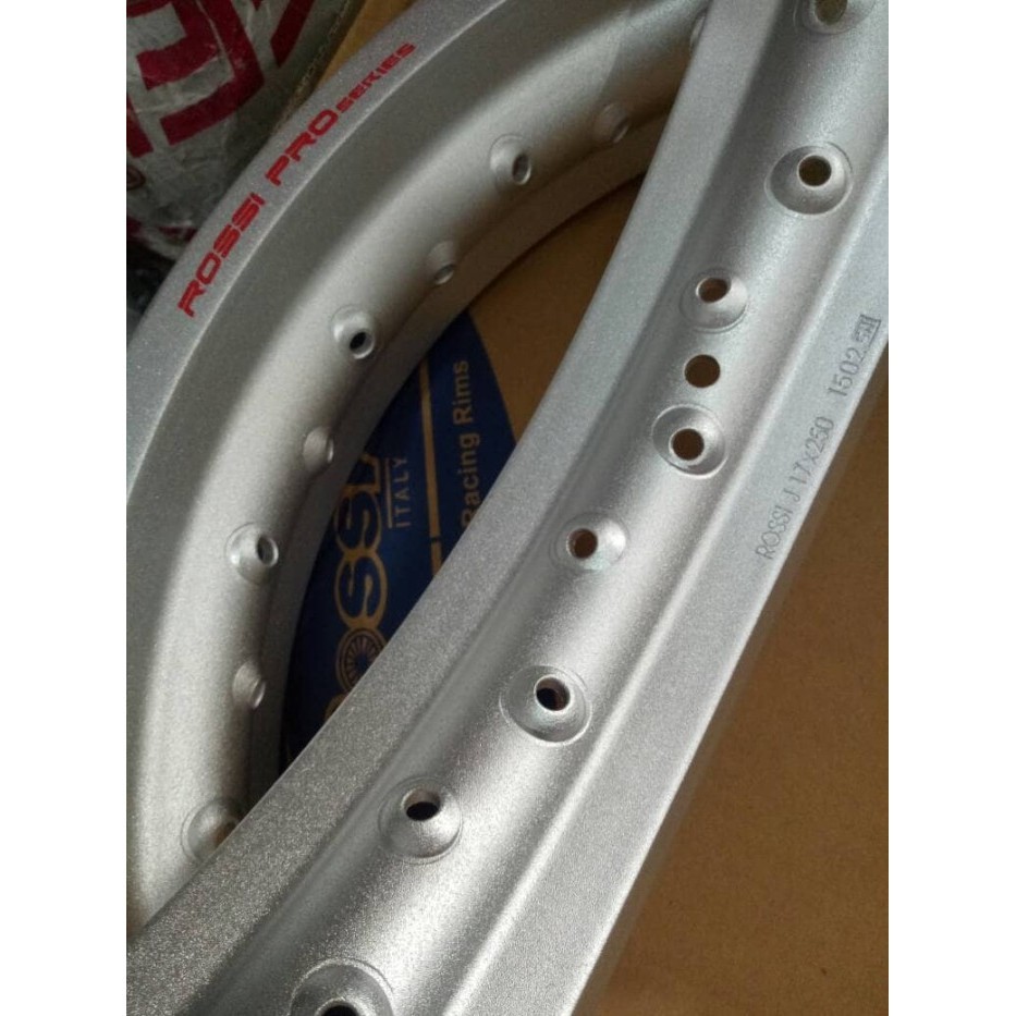 VELG ROSSI PRO SERIES 250X17 - 300X17 SILVER BLAST
