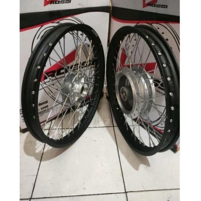 VELG MOTOR CB VERZA / TROMOL SET JARI VELG ROSSI 18X160  - 18X160