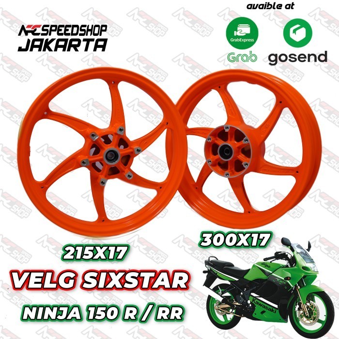 VND Velg Racing Six Star - Ninja RR / R Orange Velg #RCB #OZ #Delkevic