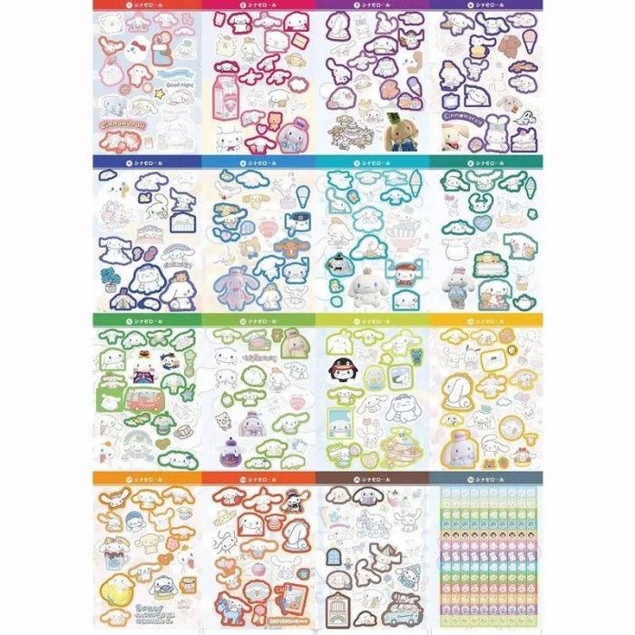 

450 Sticker Book Sanrio Character Kuromi Hello Kitty My Melody