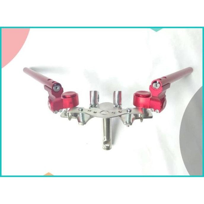 ADAPTOR DUDUKAN STANG JEPIT MATIC HONDA BEAT SCOOPY DAN BEBEK SUPRA 16