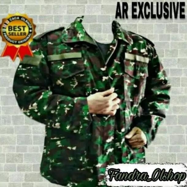 TERLARIS- Jaket TNI Loreng NKRI Product Original Exclusive. Kualitas Terbaik 