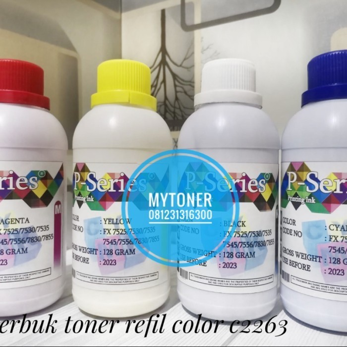 Serbuk Toner Colour C2260 C2263 C2265 Ct201434 Compatible 2260 2263 Best