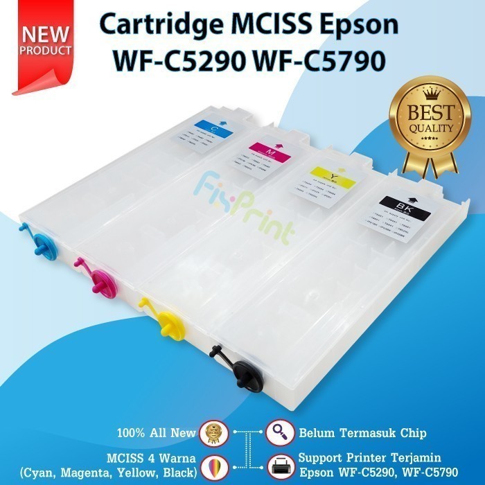 Tinta Epson Cartridge T948 Tabung Ciss Infus Printer Wf-C5290 Wf-C5790 Best