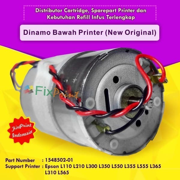 Dinamo Motor Bawah Printer Epson L110 L210 L300 L365 L310 L565 L350 Best