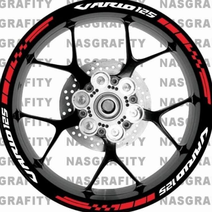 Paling Murah Cutting Stiker Lis Roda Motor Honda Vario 110 125 150,Velg Vario