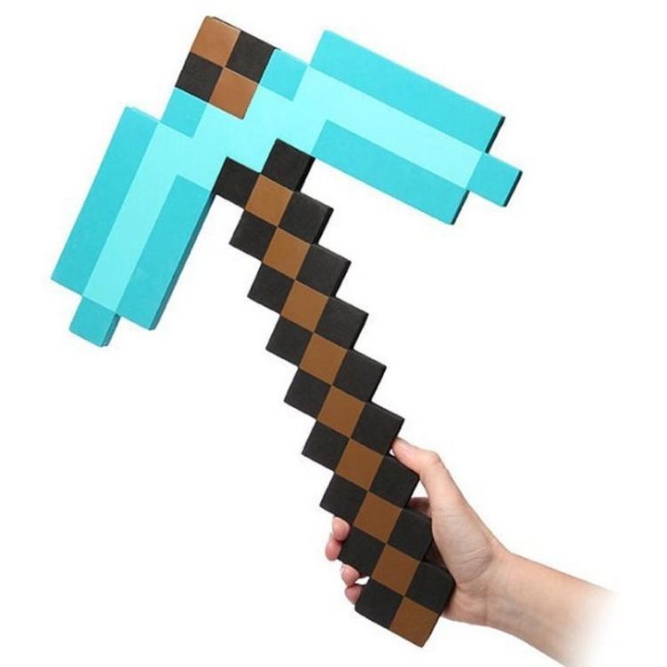 Minecraft Diamond Pickaxe / Pedang Beliung Minecraft