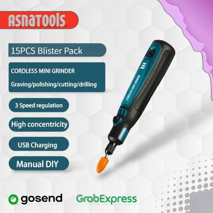 Bor Mini Grinder Mini Drill Grinder Cordless Bor Elektrik Mini Bor