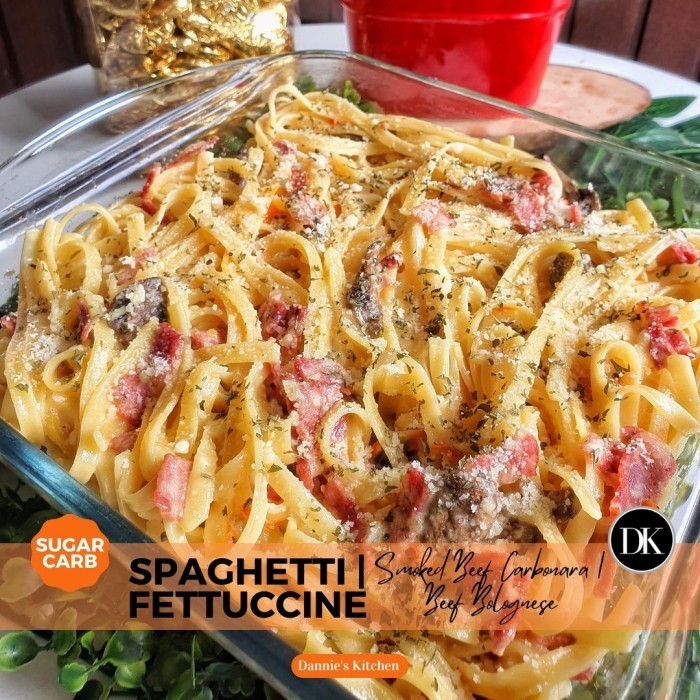 

Terbaru Pasta Carbonara Smoked Beef & Mushroom Non Keto Promo Terlaris