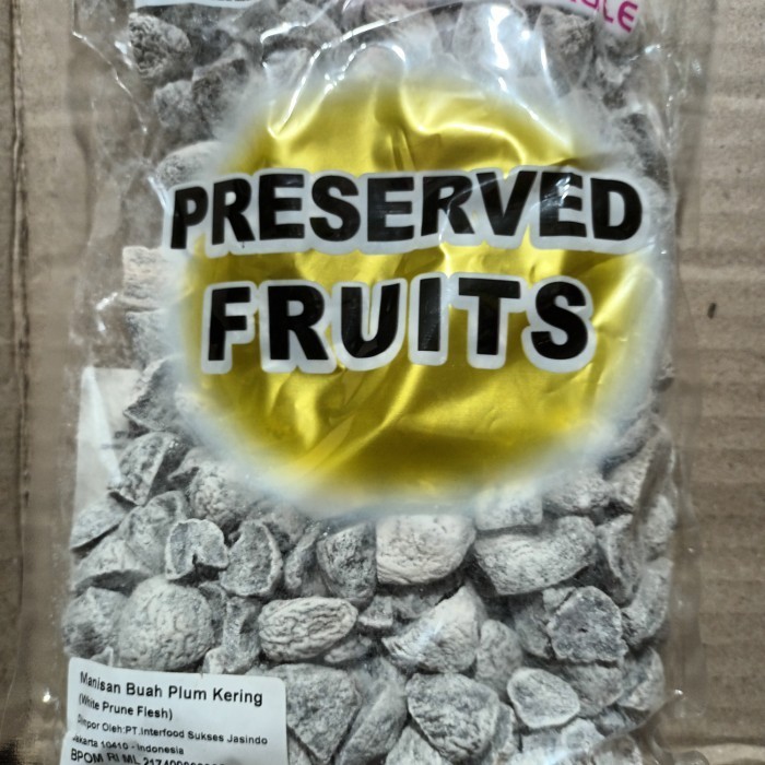 

Mazin - Manisan Buah Plum Kering / Kiamboy Candy / White Prune Flesh