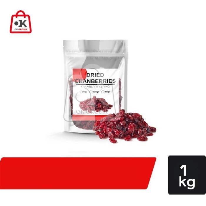

Mazin - Dried Cranberry Sweetened / Buah Cranberry Manis Kering (1 Kg)