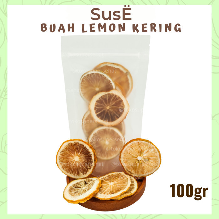 

Mazin - Suse Dried Lemon Kering 100Gr Buah Lemon Kering Premium Tidak Hitam