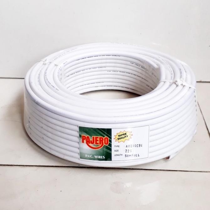 Kabel listrik serabut hyo 2x2.5 50meter PAJERO Kabel bulat serabut