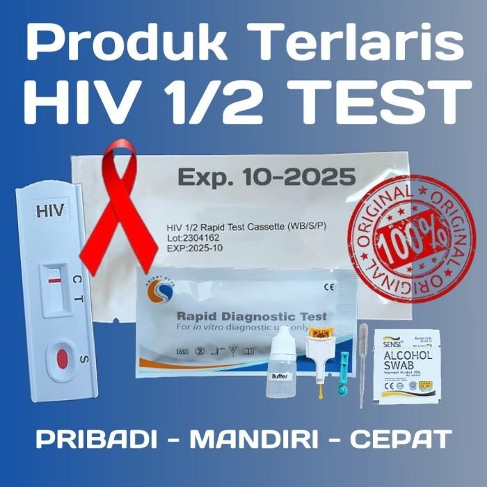 Alat Hiv Test Kit - Hiv Akurat Mandiri Egens