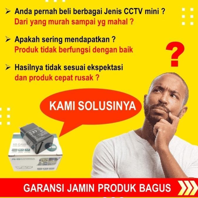 Baru KAMERA PENGINTAI MINI KECIL CCTV WIFI TERSEMBUNYI OUTDOOR TERSEMBUNYI
