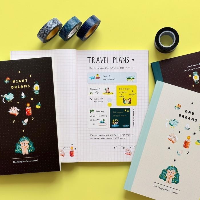 

Dreams Journal Peekmybook / Jurnal Grid Dotted / Bullet Journal / Bujo