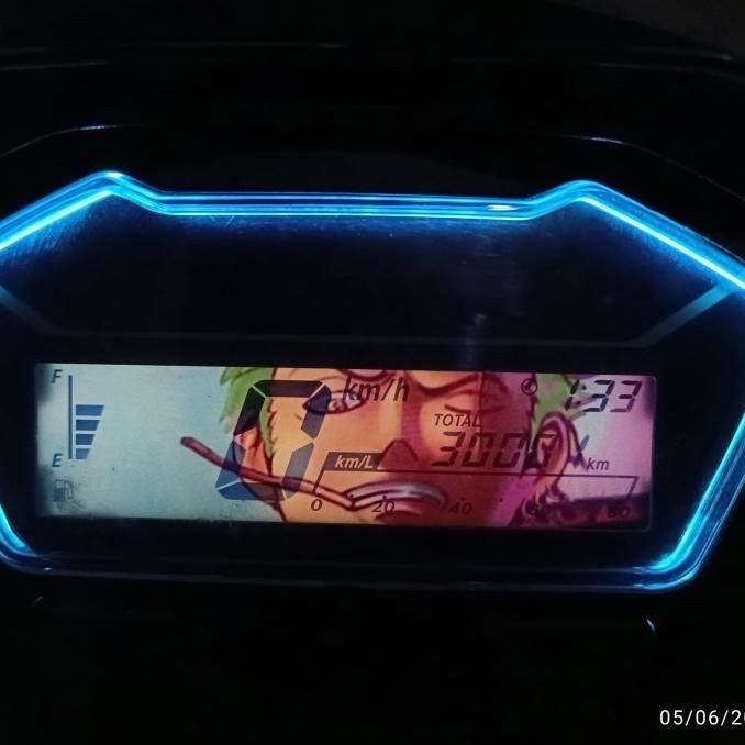 Termurah Stiker Anime Speedometer Honda New Vario 125/150/160