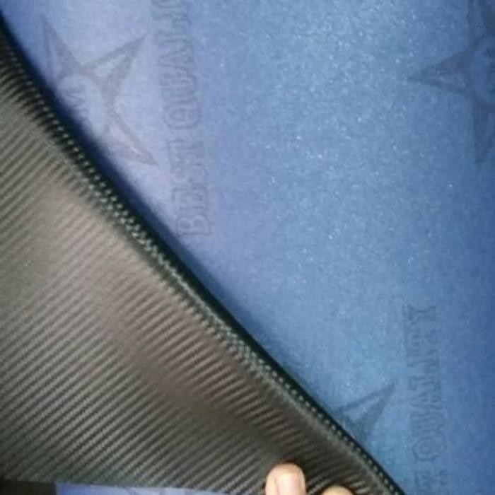 KULIT JOK MOTOR KARBON POLOS/SARUNG JOK KARBON