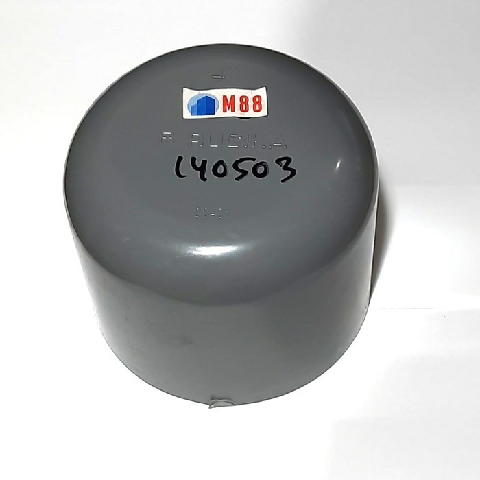 Hadir Dop 4 Inch Rucika D Pvc - Tutup Pipa Hemat