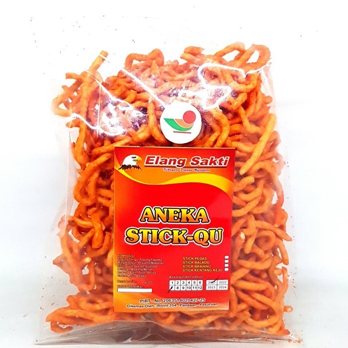 

>>>>>] ELANG SAKTI ANEKA STICK-QU BALADO 250gr KERIPIK TAMIE STIK KRIPIK