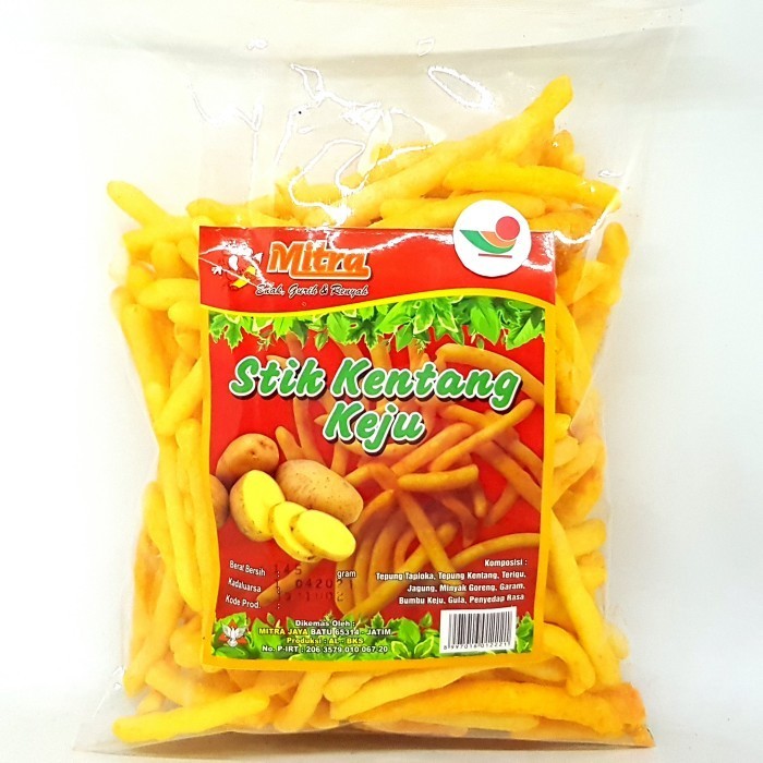

`````````] MITRA STIK KENTANG KEJU 145gr CHEESE STICK MURAH KERIPIK KRIPIK ENAK