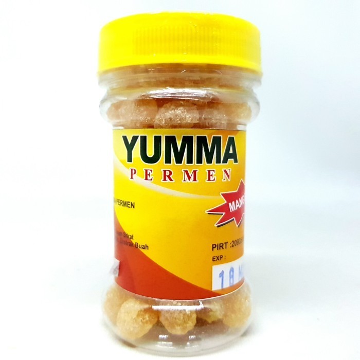 

*#*#*#] YUMMA PERMEN MANGGA 100gr MANGO CANDY MANIS RASA BUAH KERAS ASLI