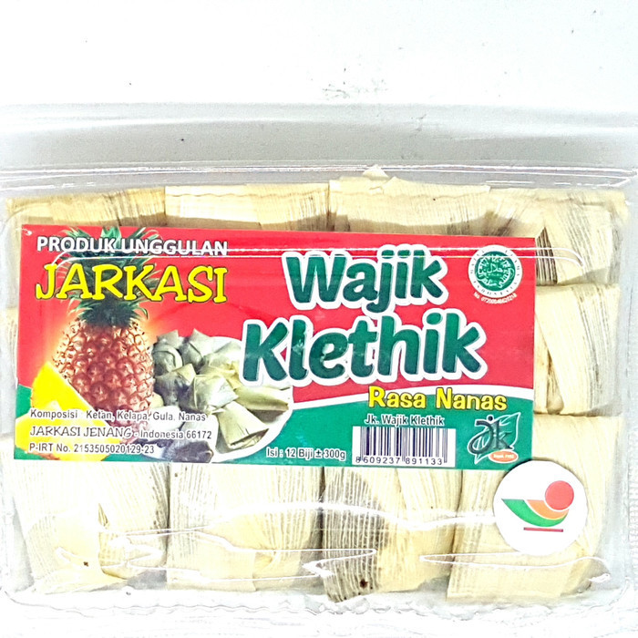 

:>:>:>:>] JARKASI WAJIK KLETIK ISI 12pcs JENANG KLETHIK KLOBOT HALAL MUI KETAN