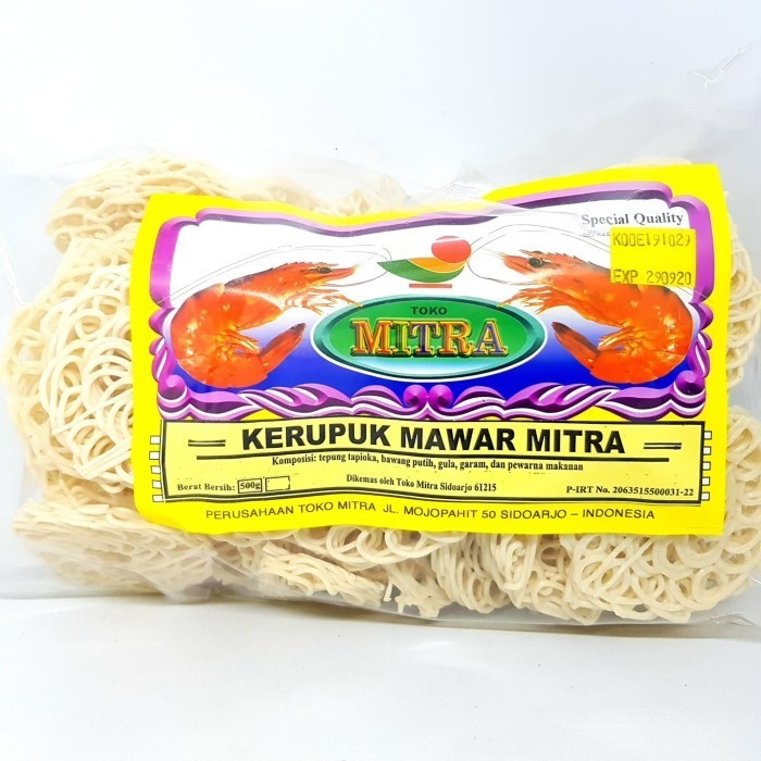 

Buruan serbu] MITRA KERUPUK MAWAR 500gr KRUPUK OLEH KHAS SIDOARJO JAWA TIMUR