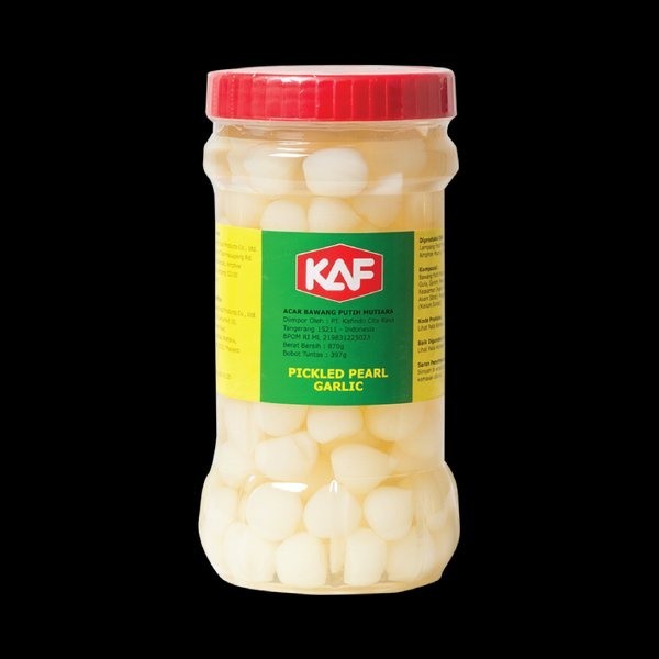 

Kaf Piled Pearl Garlic 280 Gr Acar Bawang Putih Mutiara