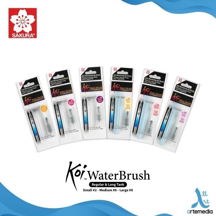 

Kuas Lukis Sakura Koi Round Nib Water Brush