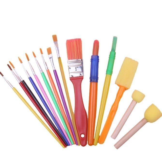 

15Pcs Set Paint Brush Anak kuas Lukis Graffiti