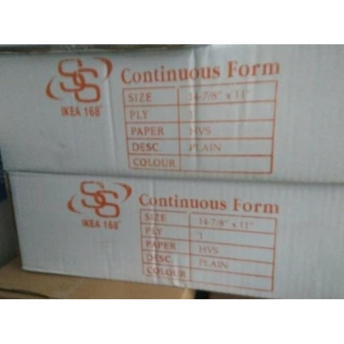 

Continous Form 14 7/8 2ply