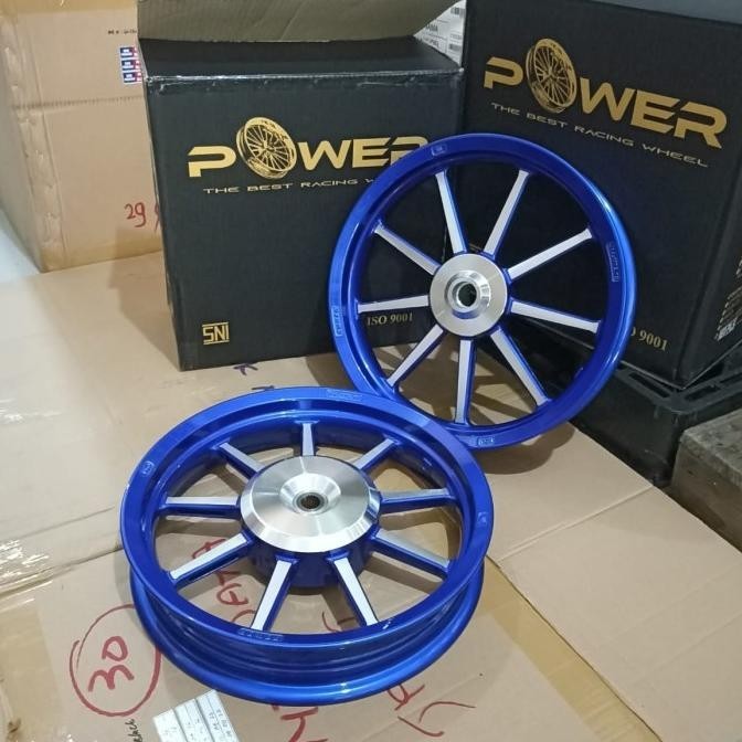 VELG POWER SUN NEW BLUE CHROME VARIO 110