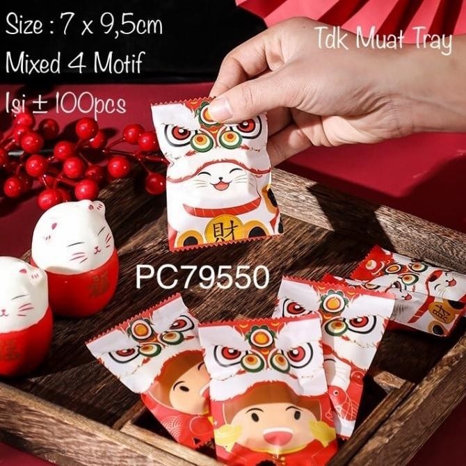 

Plastik Cookies Imlek Sincia Cny Isi 100 Pcs - Pc79550 Stok Terbatas