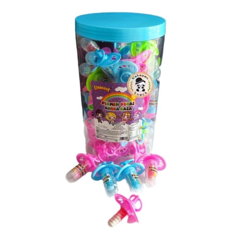 

Lianggui Permen Dot Emg Toples Isi 50