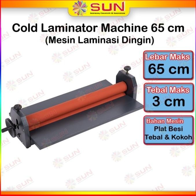 

Mesin Laminasi dingin - Cold Laminator 750mm