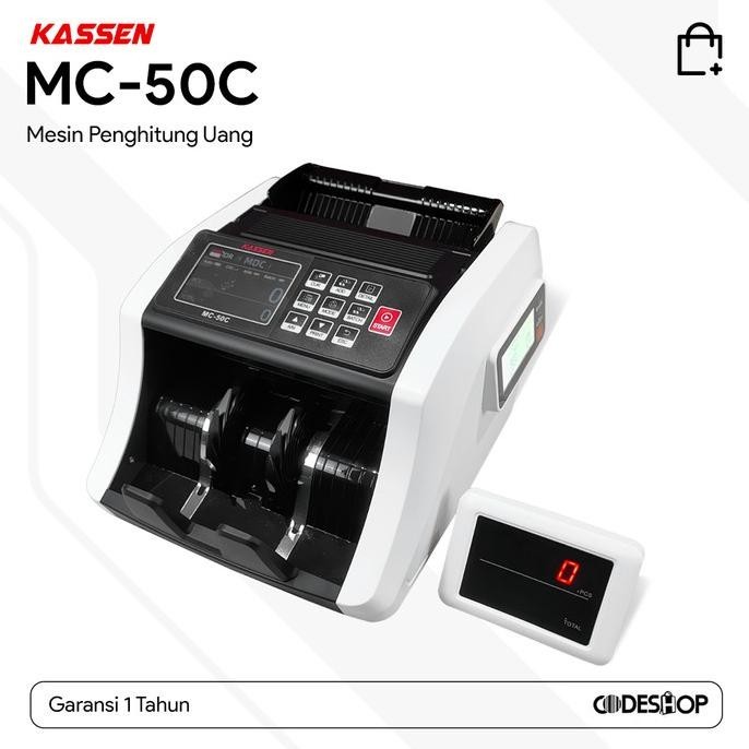 

TERMURAH - Kassen MC50C Penghitung Uang Support Print MC-50C Deteksi Uang Palsu