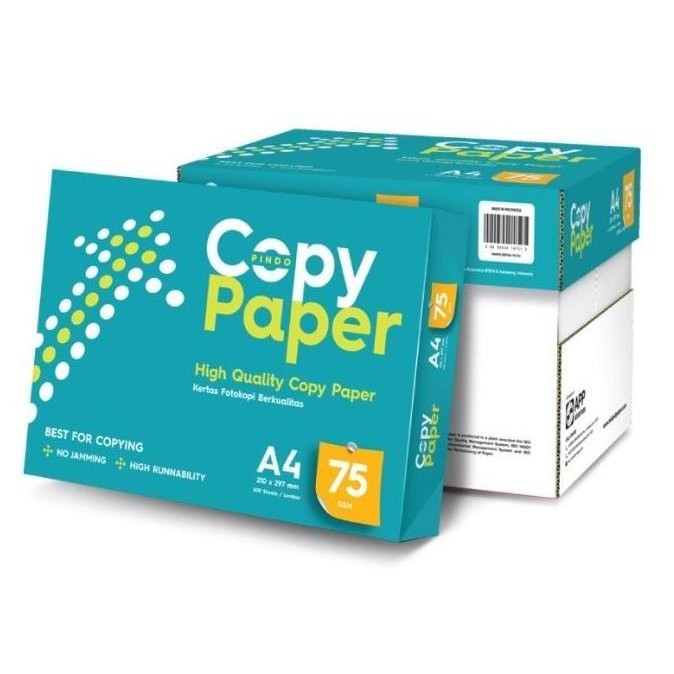

GOSEND!! KERTAS HVS A4 MURAH COPY PAPER 70 / 75 GR GRAM [RIM]