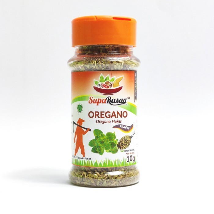 

}}}}}}] Oregano Flakes SupaRasaa Botol 10gr