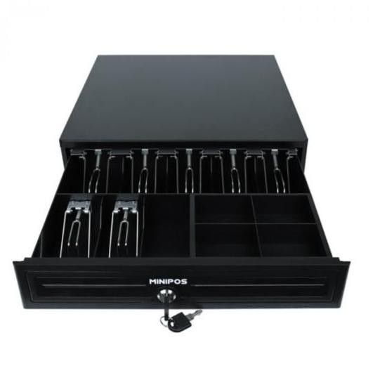 

TERMURAH - Laci Kasir Sharkpos CD420 MK410 Cash Drawer Sharkpos CD408/CD-408 RJ11