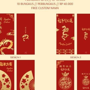 

Custom Angpao 2024 Angpao Naga Imlek Chinese New Year Hong Bao Angpao