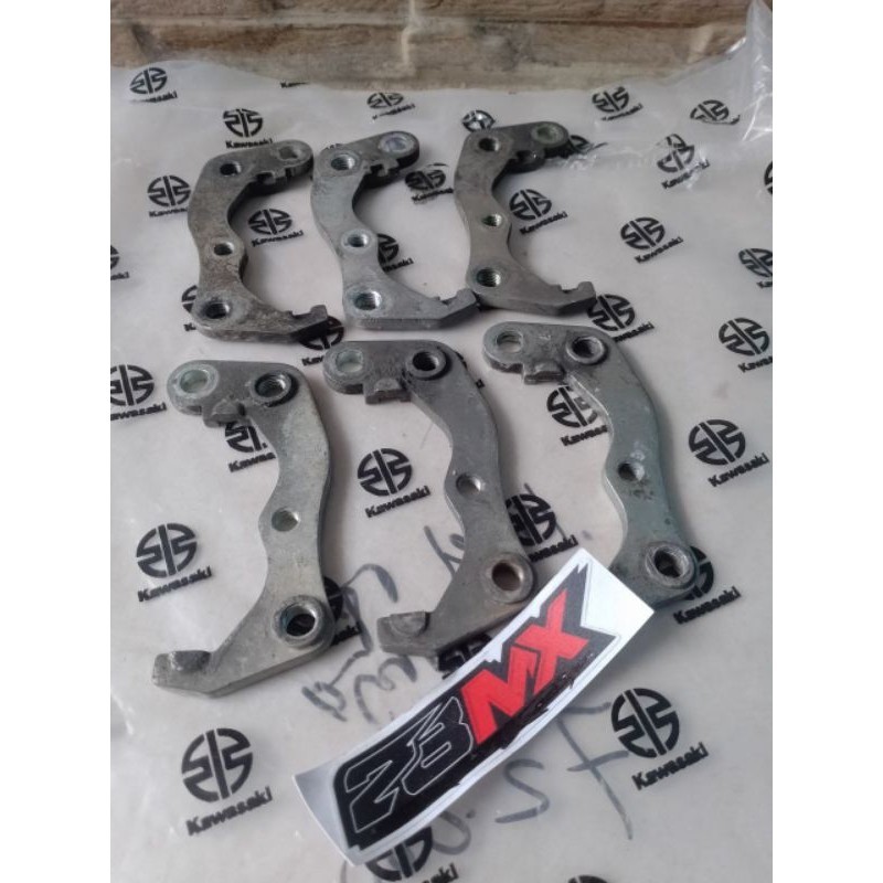 Dudukan kaliper depan klx 150 S, L, G dan ,BF asli original copotan motor