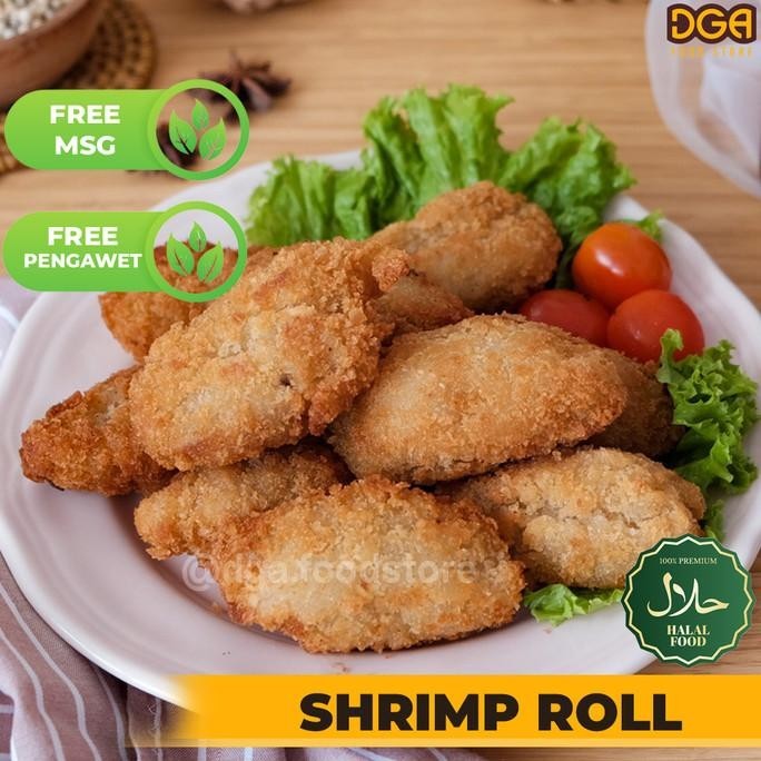 

Best Seller Shrimp Roll Bento Premium Halal Non Msg Non Pengawet Homemade Original