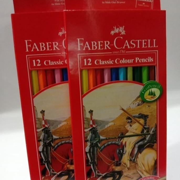 

Miliki - Pencil 12 warna faber castel panjang ,,