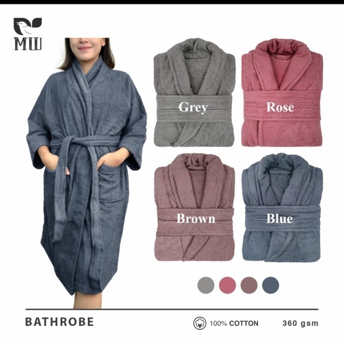 KIMONO HANDUK BATHROBE KIMONO MORNING WHISTLE BY TERRY PALMER