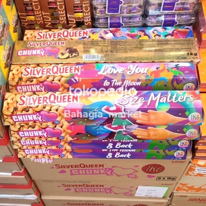 

Coklat Silverqueen ChunkyBar 1KG